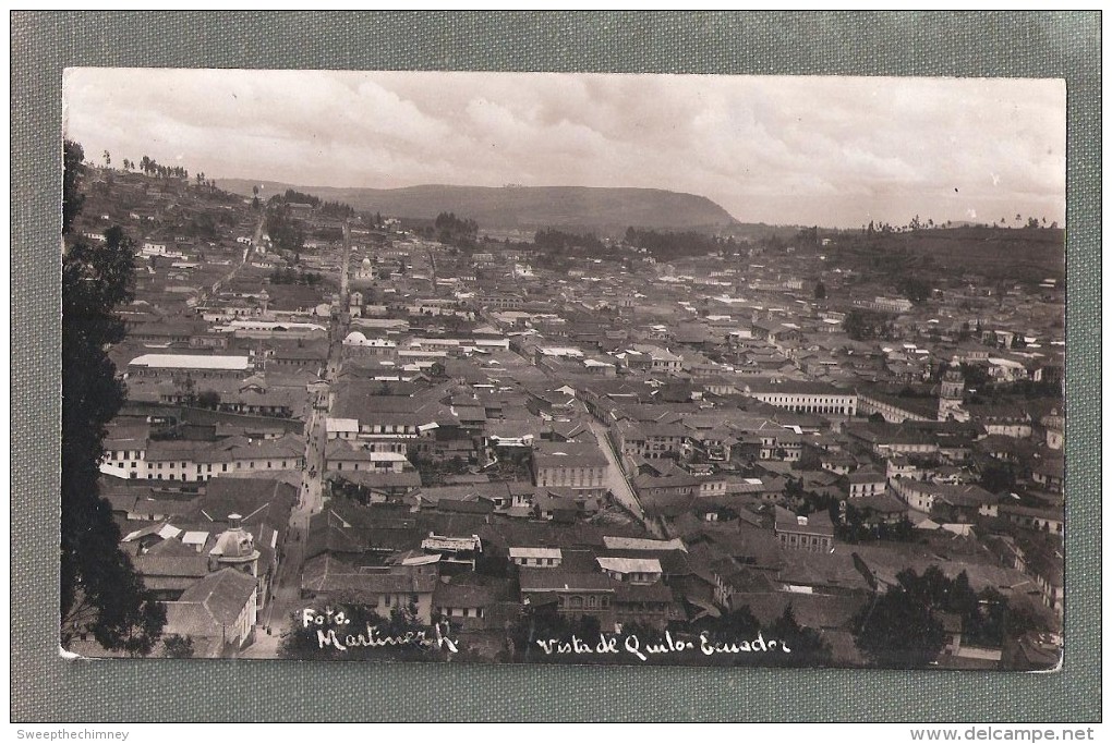 ECUADOR Ecuador RP Quito - Vista Panoramica Photo Martinez R - Equateur