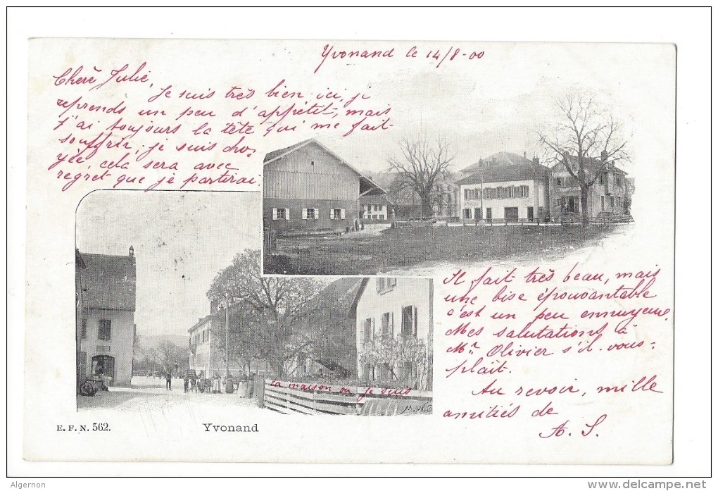 9441 - Yvonand  En 1900 - Yvonand