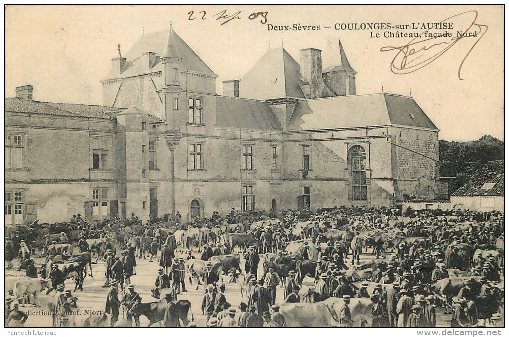 79 - COULONGES-sur-L'AUTIZE - Le Chateaux - (voir Scan Recto-verso) - Coulonges-sur-l'Autize