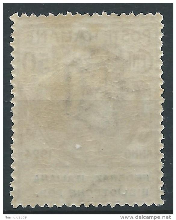 1924 REGNO PARASTATALI BIBLIOTECHE POP. 50 CENT MNH ** - ED422-2 - Franchise