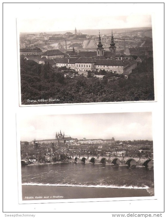 2 X POSTCARDS Tschechische Republik  Czech Republic PRAG PRAHA PRAGUE L05 - Tsjechië