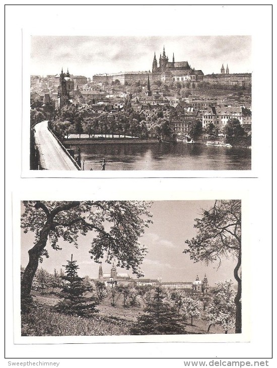 2 X POSTCARDS Tschechische Republik  Czech Republic PRAG PRAHA PRAGUE L06 - Tchéquie