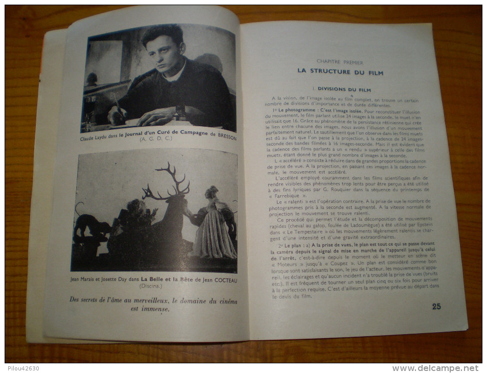 Initiation Au Cinéma : Photos En N&b , 1959 . 125 Pages . Voir 3 Scans - Audio-Video