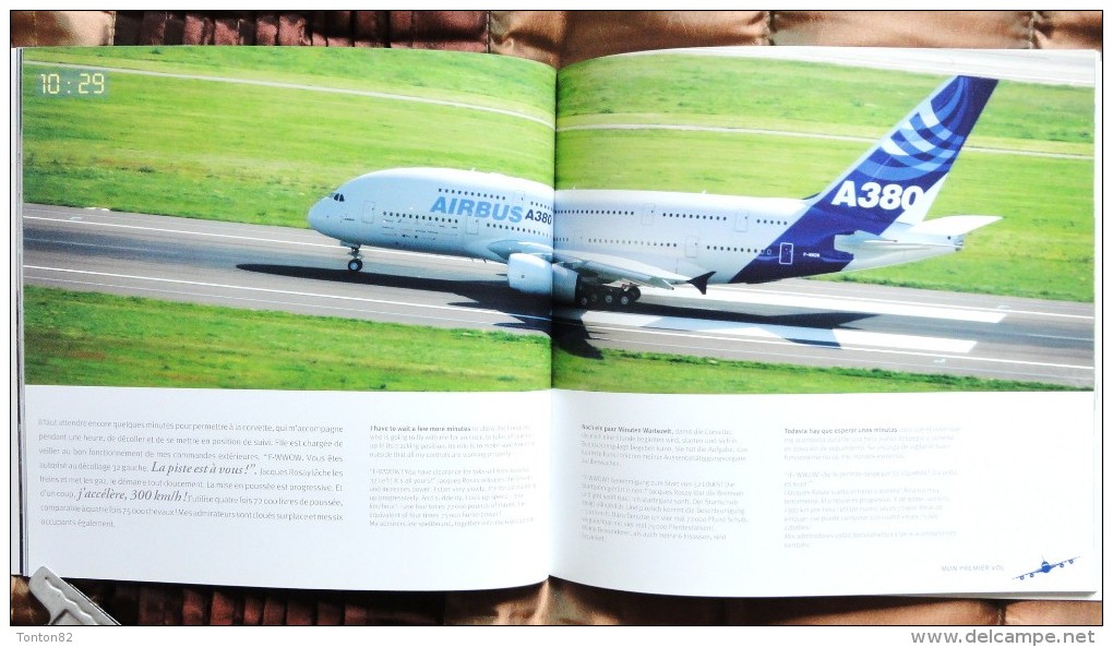Airbus - A 380 - Mon premier vol - Éditions 361° - ( 2005 ) .