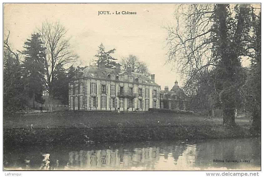 Eure Et Loir  - Ref A178- Environs De Chartres - Jouy - Le Chateau  - Carte Bon Etat - - Jouy