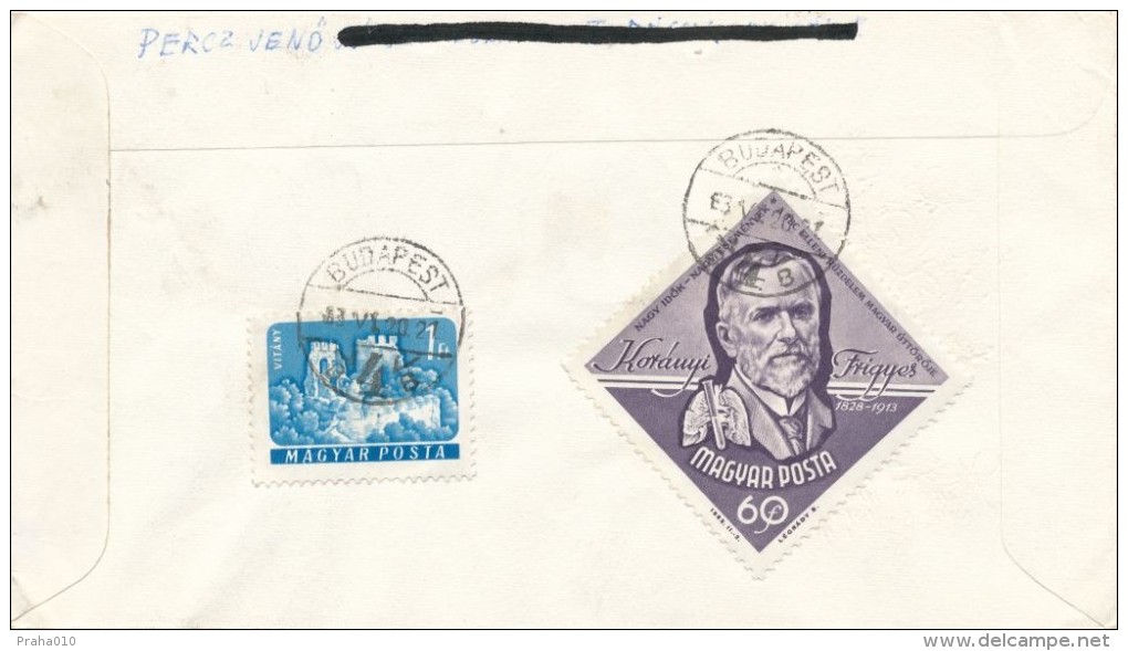I4425 - Hungary (1963) Budapest 4 (stamp: Spa Keszthelyi) - Thermalisme