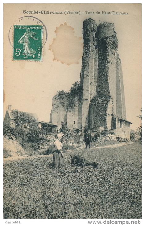 SCORBÉ CLAIRVAUX - Tour Du Haut Clairvaux (animation Avec Chèvre) - Scorbe Clairvaux