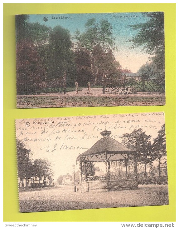 DEUX 2.NAMUR POSTCARDS Bourg-Léopold : Camp De Beverloo - Leopoldsburg (Camp De Beverloo)