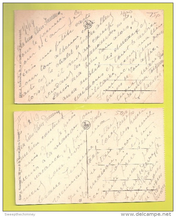 DEUX 2.NAMUR POSTCARDS Bourg-Léopold : Camp De Beverloo - Leopoldsburg (Beverloo Camp)