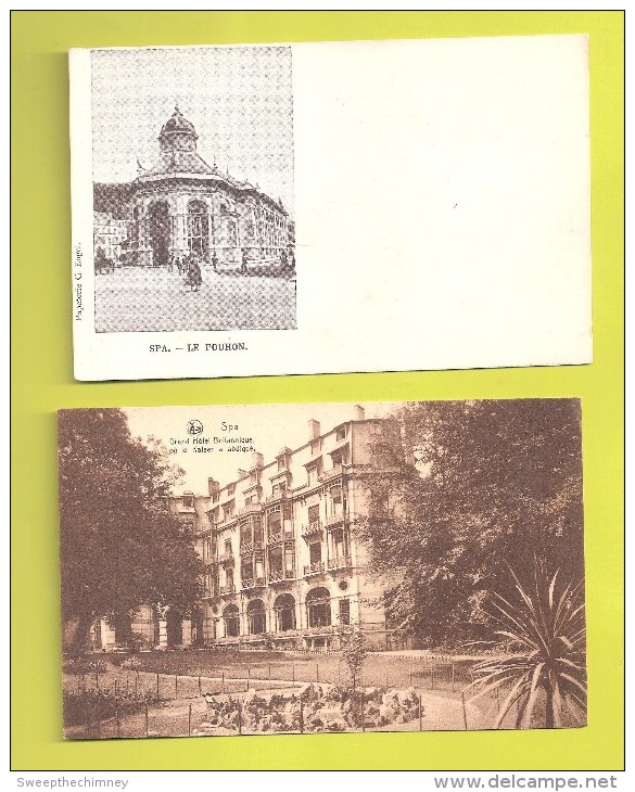 DEUX 2. SPA  POSTCARDS - Spa