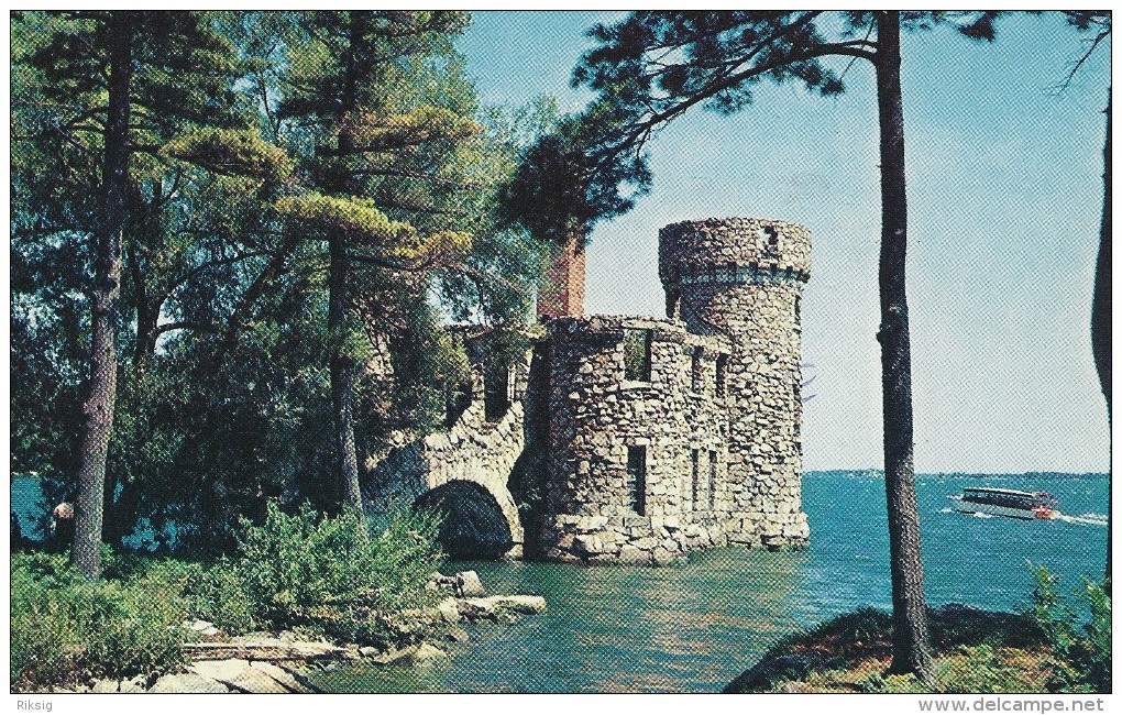 The Old Power House At Boldt Castle On Heart Island  - Canada    S-1314 - Thousand Islands