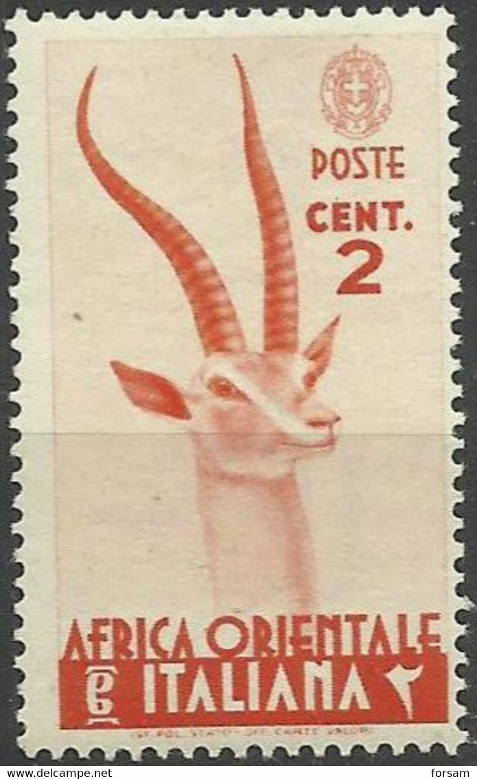 ITALIAN EASTERN AFRICA..1938..Michel # 1...MLH. - Afrique Orientale Italienne