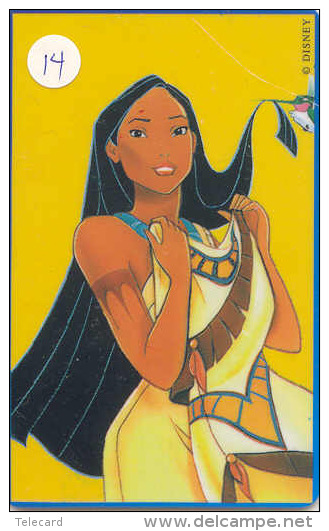 DISNEY * POCAHONTAS * Télécarte * 14 * PHONECARD * CINEMA * FILM * TELEFONKARTE * MINT * - Disney