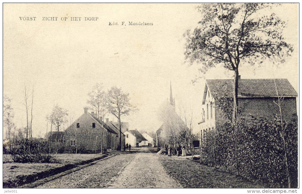 Vorst (Klein-Vorst) Zicht Op Het Dorp - Laakdal