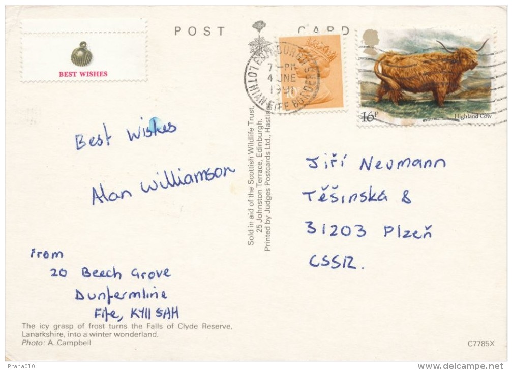 I4517 - Great Britain (1991) Edinburgh - Cartas & Documentos