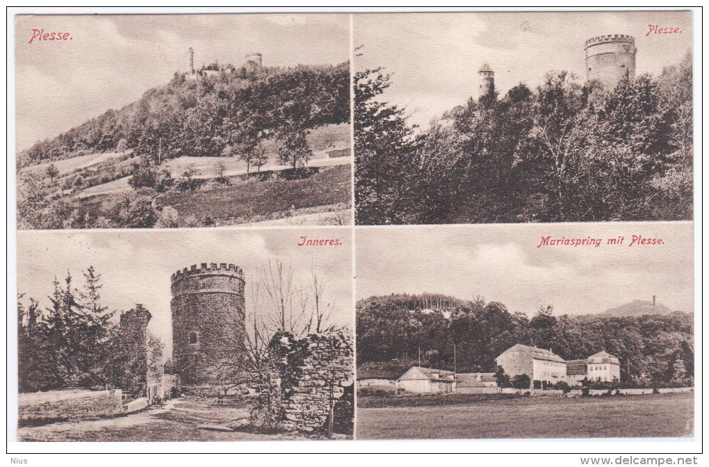 Germany Deutschland, Mariaspring Mit Plesse, Inneres, Canceled In Gottingen 1913 Göttingen - Goettingen