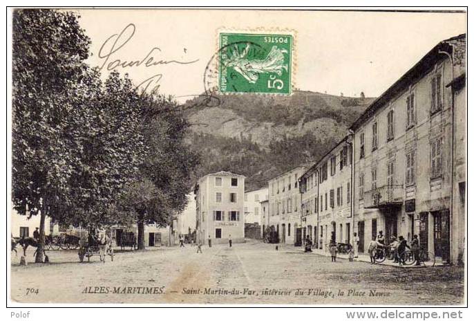 SAINT MARTIN DU VAR - Intérieur Du Village - La Place Neuve  (68555) - Other & Unclassified