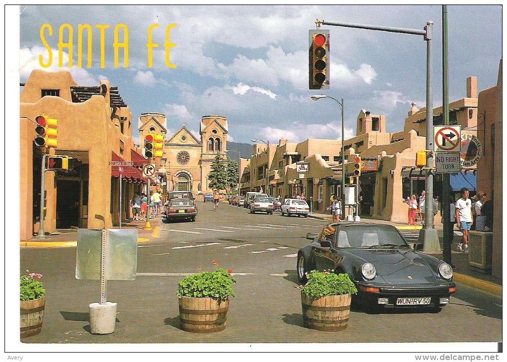 Santa Fe, New Mexico  Vintage Sports Car - Santa Fe