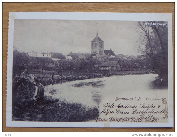 Dramburg I Pom / 1907 Year  / Drawsko Pomorskie / Reproduction - Ostpreussen