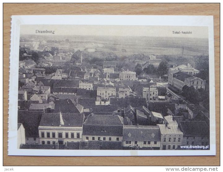 Dramburg I Pom /  1911 Year  Old City / Drawsko Pomorskie / Reproduction - Ostpreussen