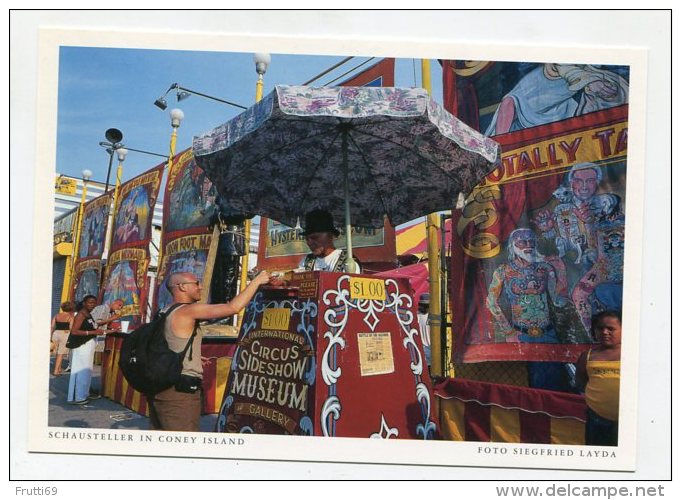 USA - AK 199559 New York - Schausteller In Coney Island - Altri & Non Classificati