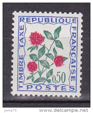 N° 101 Fleurs Des Champs: Trèfle & Timbre - 1960-.... Mint/hinged