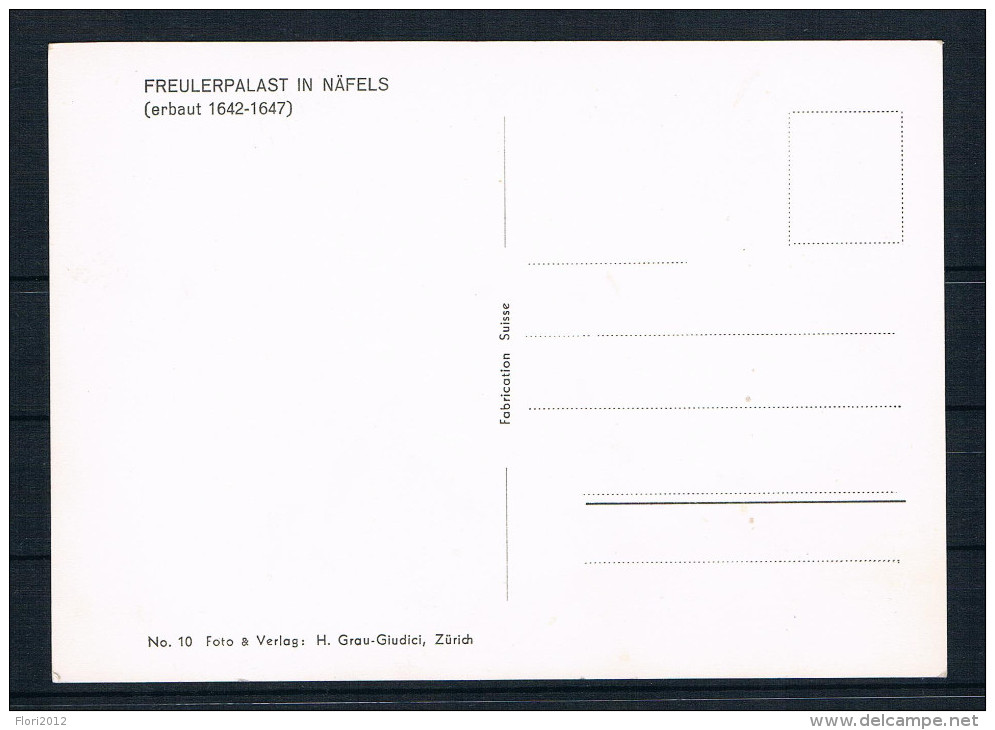 (539) AK Schweiz - Freulerpalast In Näfels - Näfels