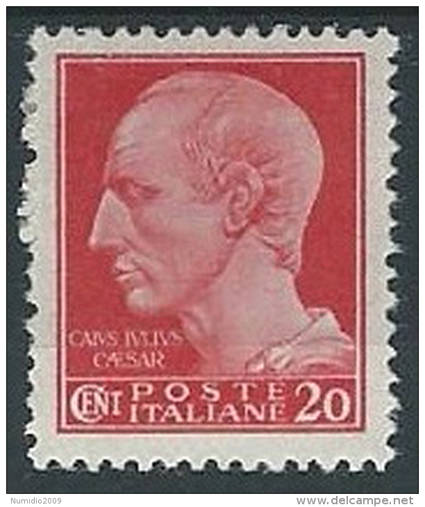 1945-46 LUOGOTENENZA 20 CENT SENZA FILIGRANA MH * - ED503 - Neufs