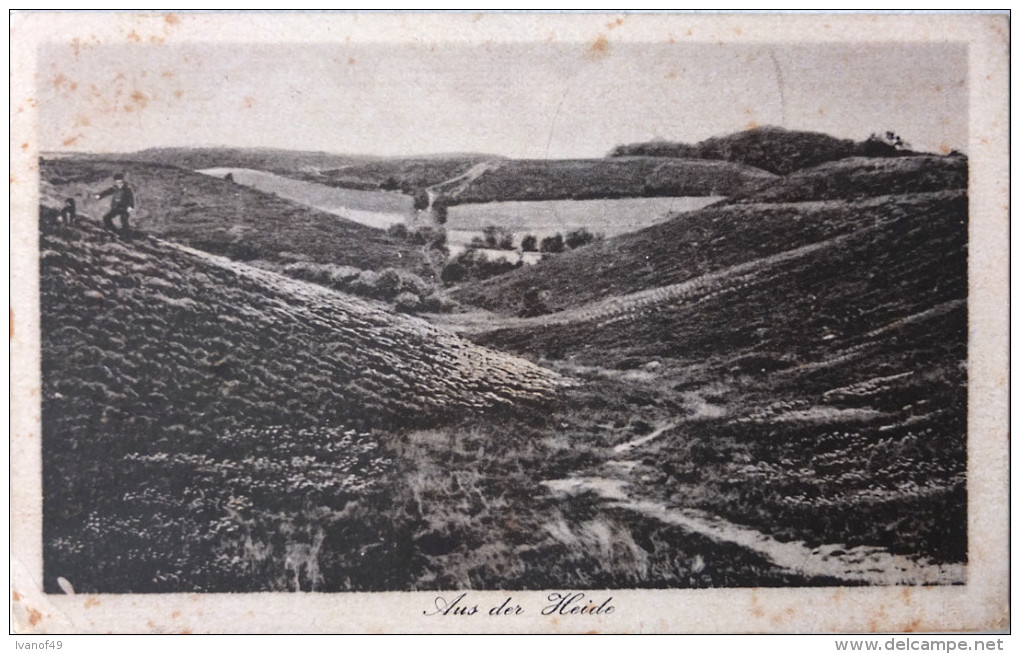 ALLEMAGNE -  Aus Der Heide  - CPA - (camp De Prisonnier Français Cachet Du Stalag 92) - Soltau