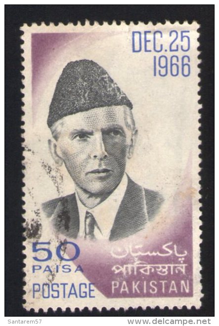 Pakistan 1966 Oblitéré Rond Used Stamp Muhammad Ali Jinnah Avocat Et Homme Politique - Pakistan