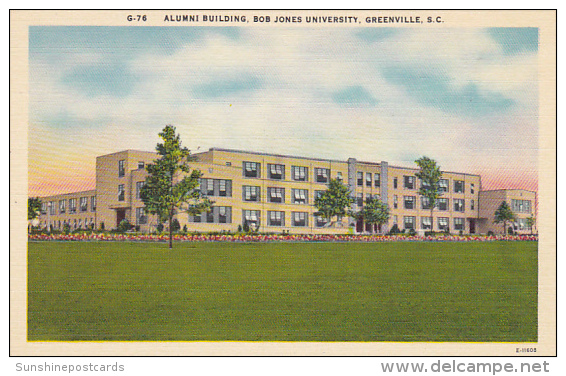 South Carolina Greenville Alumni Building Bob Jones University - Greenville