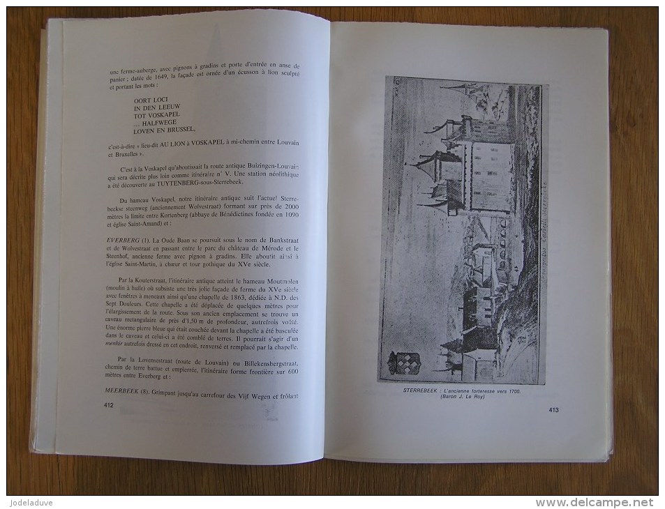 LE FOLKLORE BRABANCON N° 204 De 1974 Revue Régionalisme Gaasbeek Itinéraires Antiques Du Grand Bruxelles - Bélgica