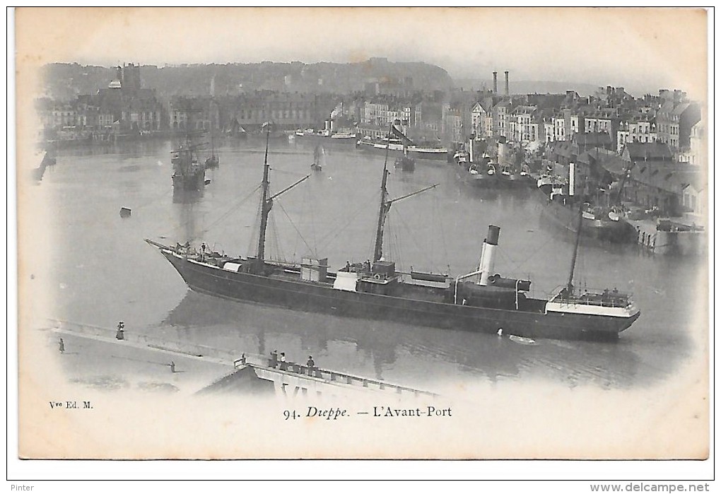 DIEPPE - L'avant-Port - Bateau - Voiliers