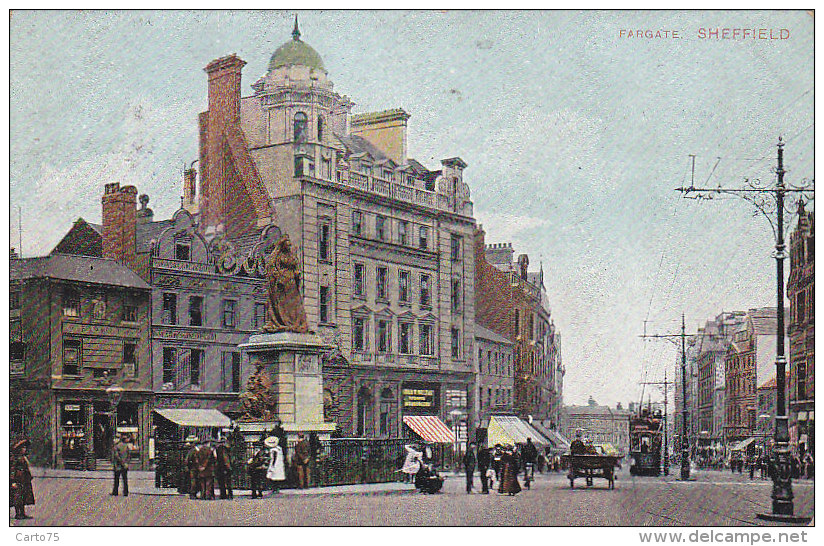 Royaume-Uni -  England / Sheffield / Fargate /  Hornu Belgique 1907 - Sheffield