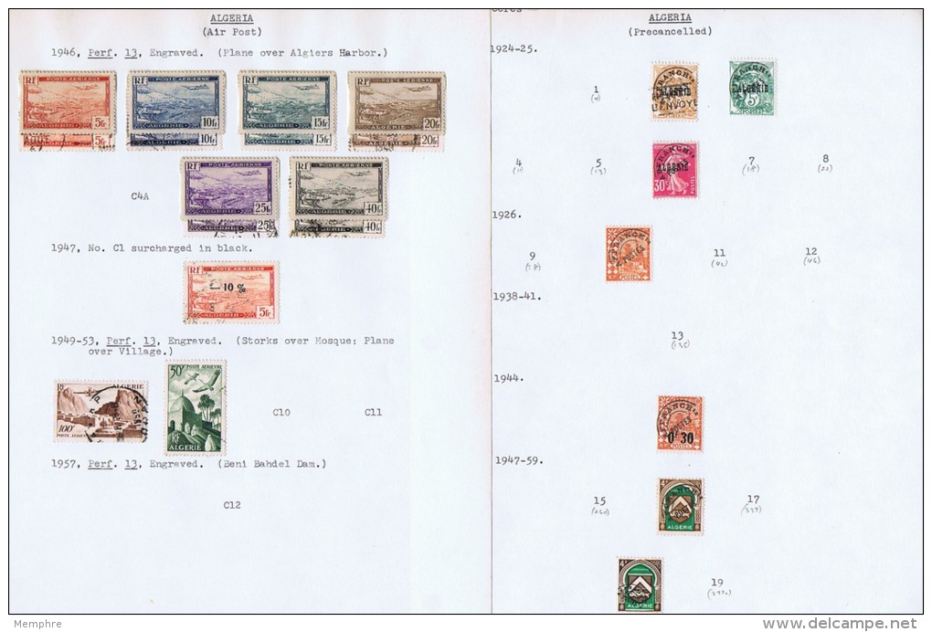 Collection De Plus De 250 Timbres Neufs Et Oblitérés  9 Scans! - Colecciones & Series