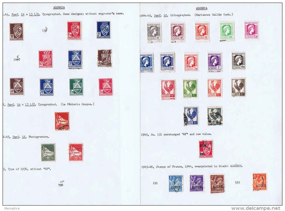 Collection de plus de 250 timbres neufs et oblitérés  9 scans!