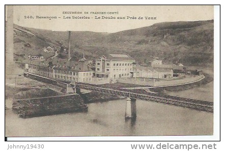 240 - BESANCON - LES SOIERIES - LE DOUBS AUX PRE DE VAUX - Besancon