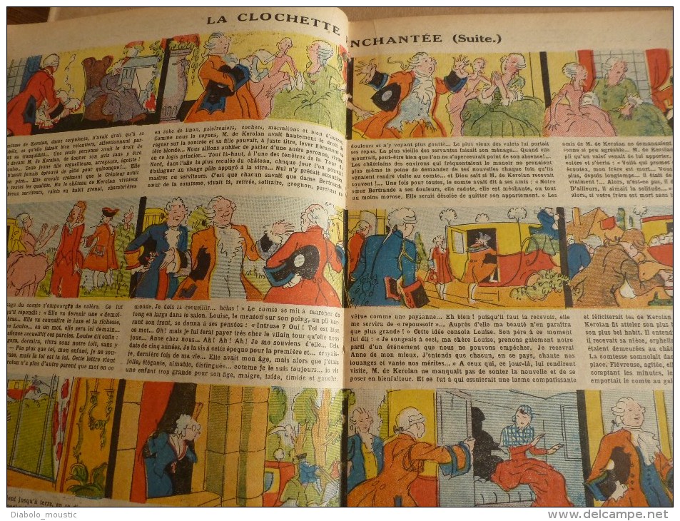 1932  "FILLETTE"  Belles Histoires à Suivre Et Aussi Ponctuelles..comme Celle-ci ---> LE LOUP ET L'AGNEAU (personnifié) - Fillette