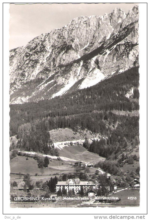 Österreich - Gröbming - Kuranstalt - Höhenstrasse Und Kammspitze - 1962 - Gröbming