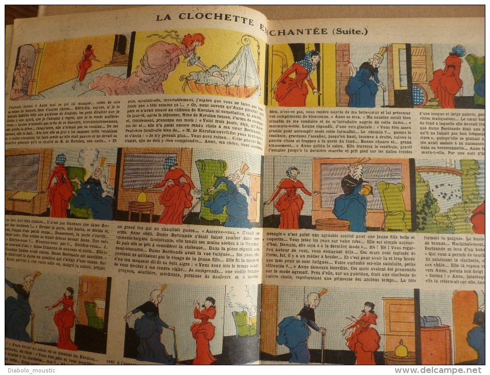 1932  "FILLETTE" Histoires à Suivre Et Aussi Ponctuelles Véridique : UNE EVASION D'UN CONDAMNE A MORT SOUS LA REVOLUTION - Fillette