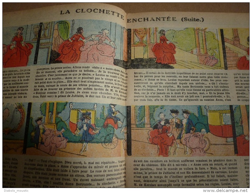 1932  Journal  "FILLETTE" Belles Histoires à Suivre Et Aussi Ponctuelles: LES PERLES.........etc - Fillette