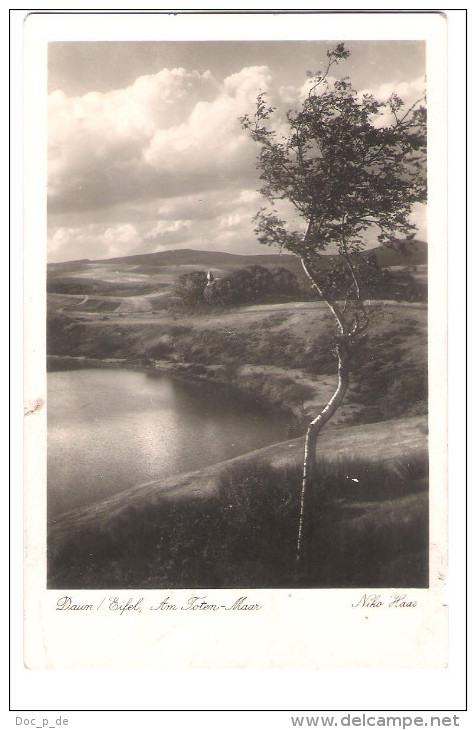 Deutschland - Daun / Eifel - Am Toten Maar - 1935 - Daun