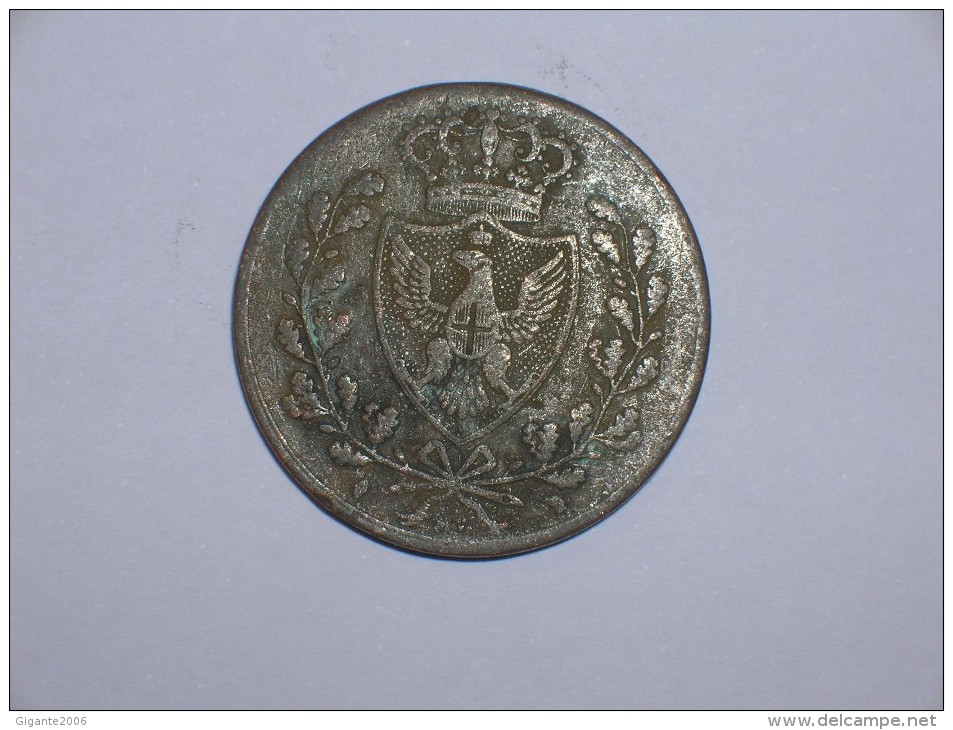 Cerdeña 5 Centessimi 1826 Torino L(5338) - Italian Piedmont-Sardinia-Savoie