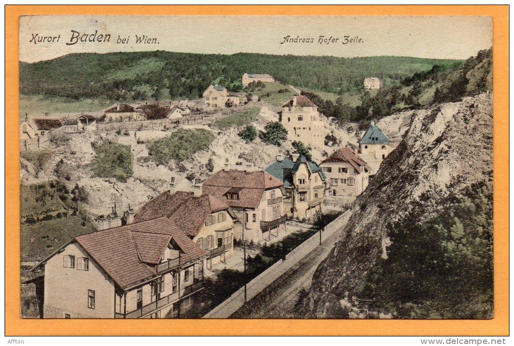 Baden Bei Wien 1910 Postcard - Baden Bei Wien