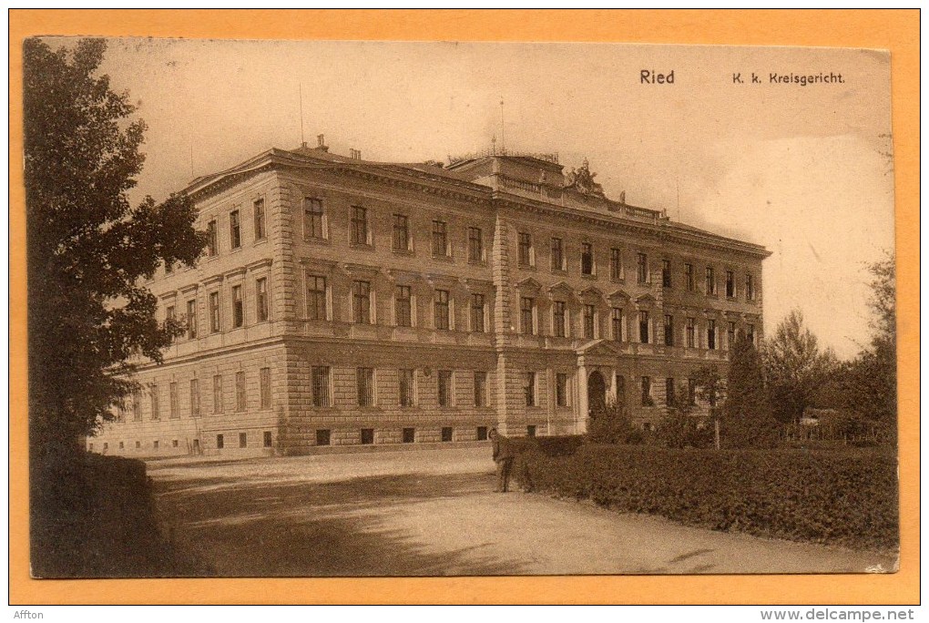 Ried Im Innkreis 1910 Postcard - Ried Im Innkreis