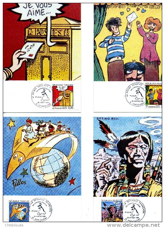 ILLUSTRATEUR  L9   / CP 1er JOUR    " ED FARCIGNY  12 CARTES  CPM / CPSM 10 X 15 - 5 - 99 Karten