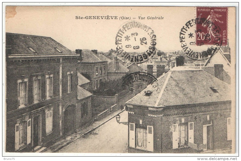 60 - SAINTE-GENEVIEVE - Vue Générale - 1926 - Sainte-Geneviève