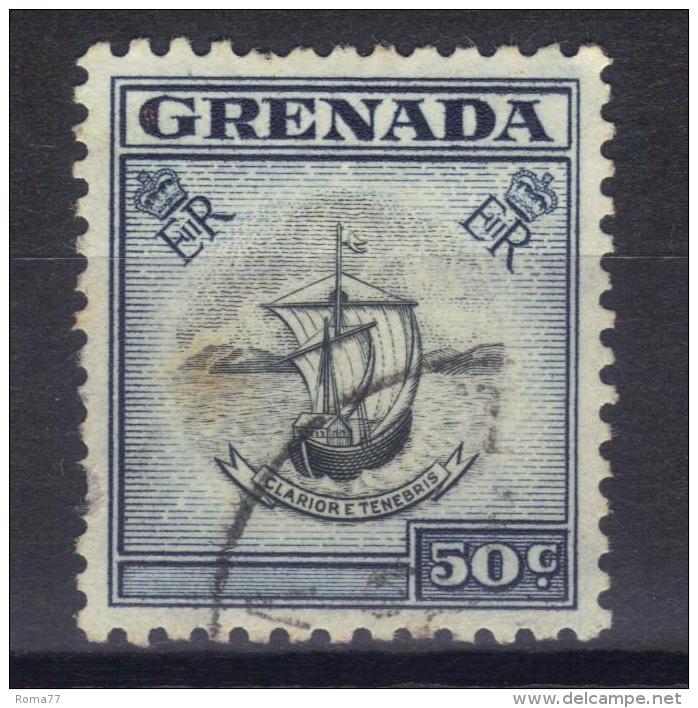 W629 - GRENADA 1951 , 50p. Yvert N. 152 - Grenada (...-1974)