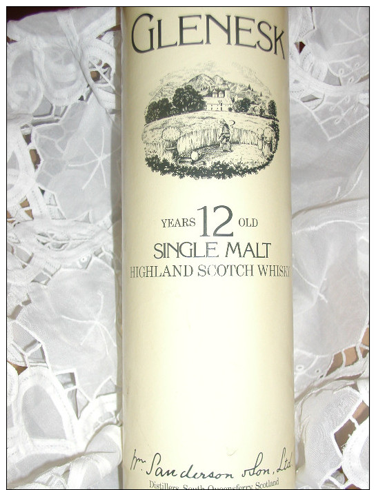 Glenesk Single Malt Whisky - 750ml.- 40% - Ca. 45 Years Old !!! - Whisky