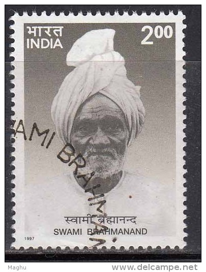 India Used 1997, Swami Brahmanand (sample Image) - Oblitérés